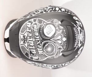 Rafale SR Mexicana Black - White Phospho Matt Up